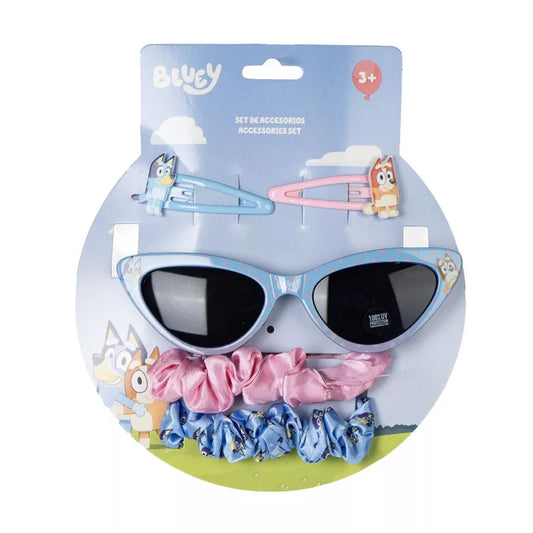 komplekt slanchevi ochila i aksesoari za kosa bluey