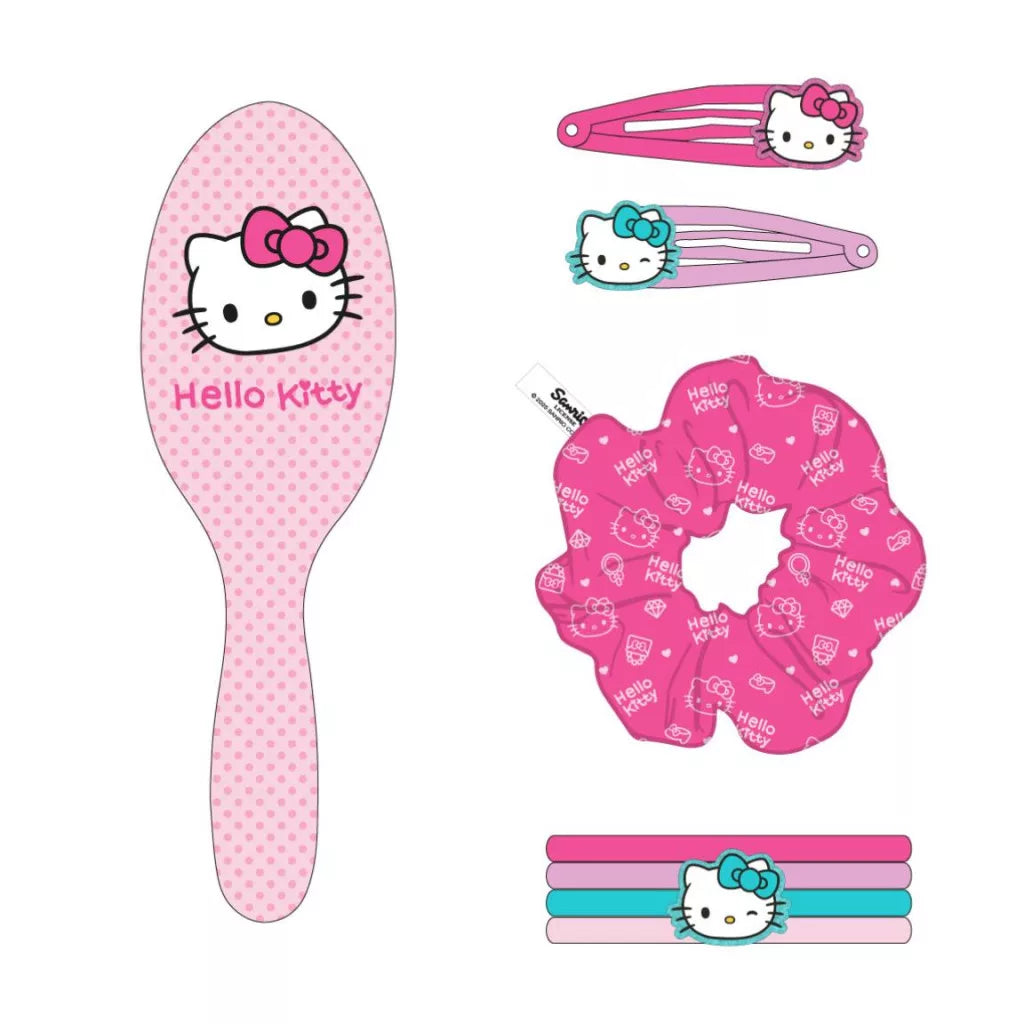 komplekt aksesoari za kosa hello kitty