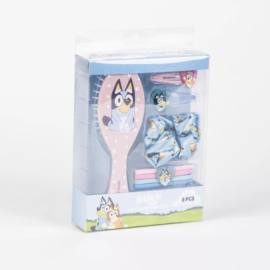 Комплект четка за коса и аксесоари за коса Блуи Bluey - Аксесоари за момиче