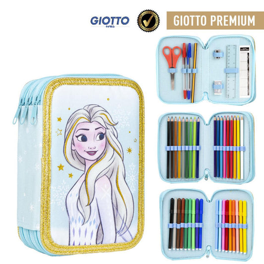 Дисни Замръзналото Кралство Elsa Звезда filled pencil case 3 layers