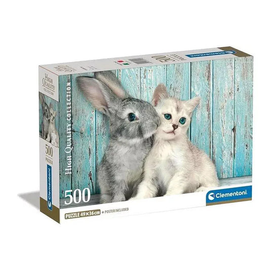 puzzle clementoni jivotni zaiche i kote