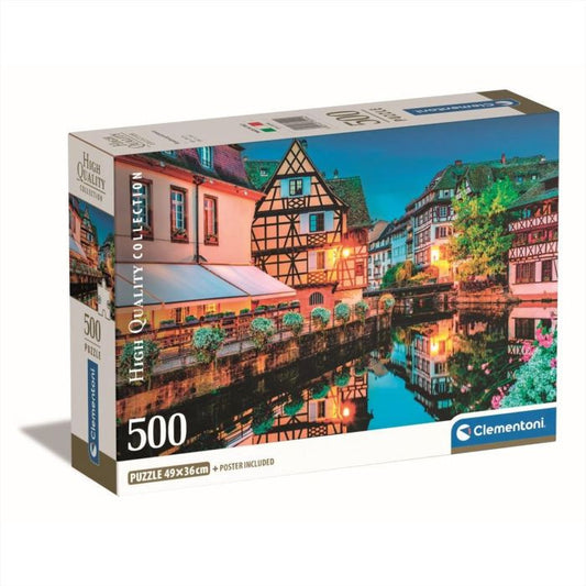 Strasbourg   Town 500 части  Пъзел CleМъжеtoni