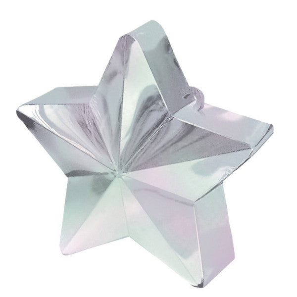 Цвят Iridescent Iridescent Звезда-shaped Балон weight