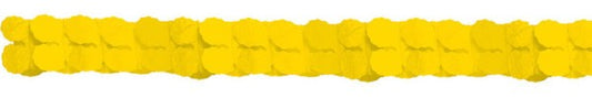Цвят Слънцеshine Yellow, Yellow Paper Garland 365 см