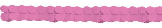 Цвят Bright Розов, Розов paper garland 365 см