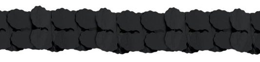 Цвят Черен, Черен paper garland 365 см