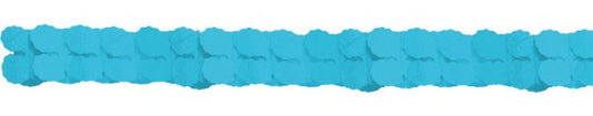Цвят Колаibbean Син, Син Paper Garland 365 см