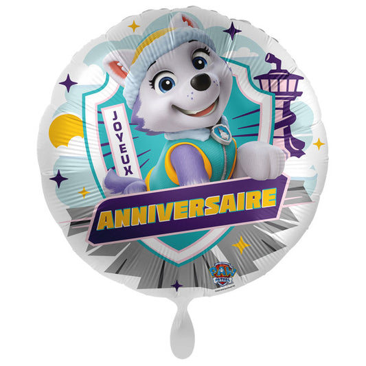Пес патрул Snow Cool Joyeux Anniversaire фолио балон 43 см