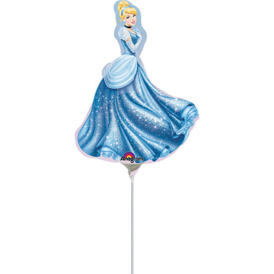 Дисни Принцеса Cinderella Мини фолио балон 33 см (WP)