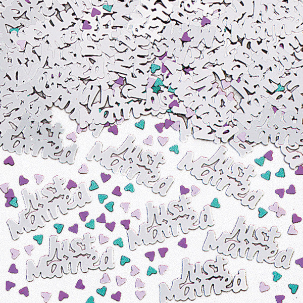 Сватба i, Just married confetti