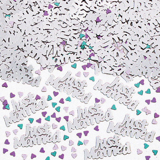 Сватба i, Just married confetti