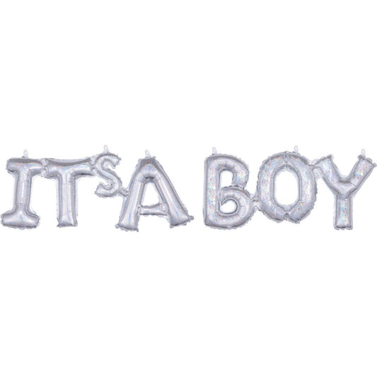Бебе It's A Boy holographic фолио балон 50 см