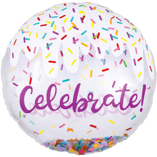 Celebrate Celebrate, 71 см Фолиев балон с конфети