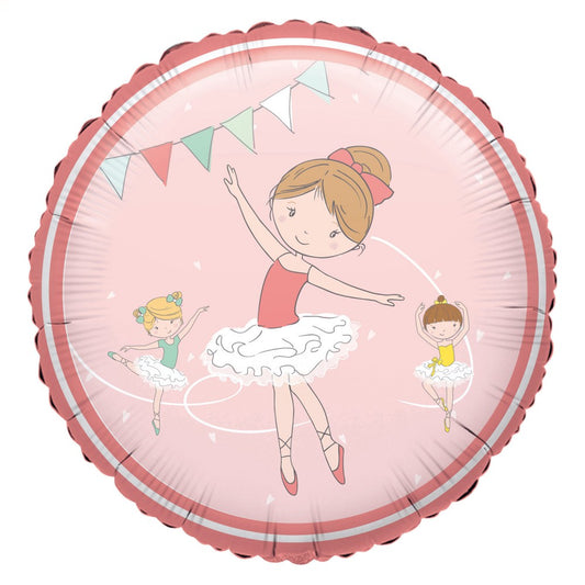 Balett, Balerina Little Dancer фолио балон43 см