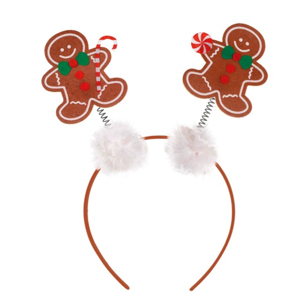 Коледа Gingerbread Headband