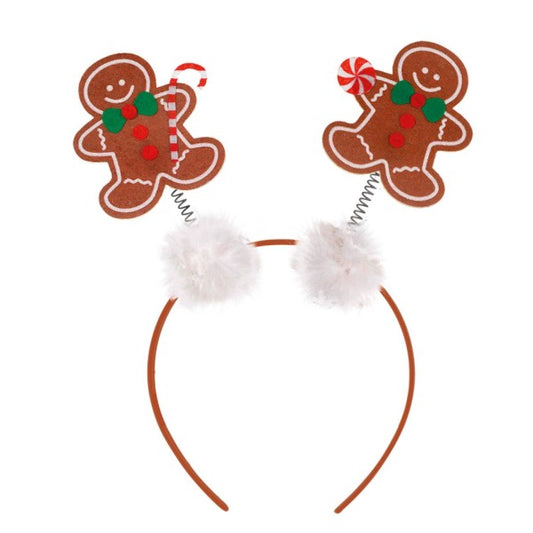 Коледа Gingerbread Headband