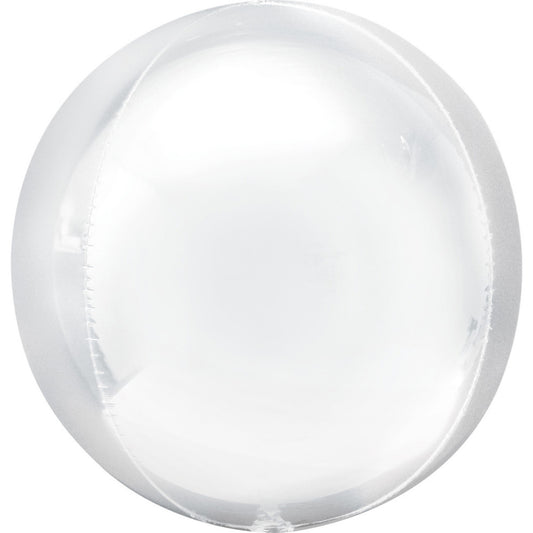 Цвят White, White Балон фолио балон 40 см