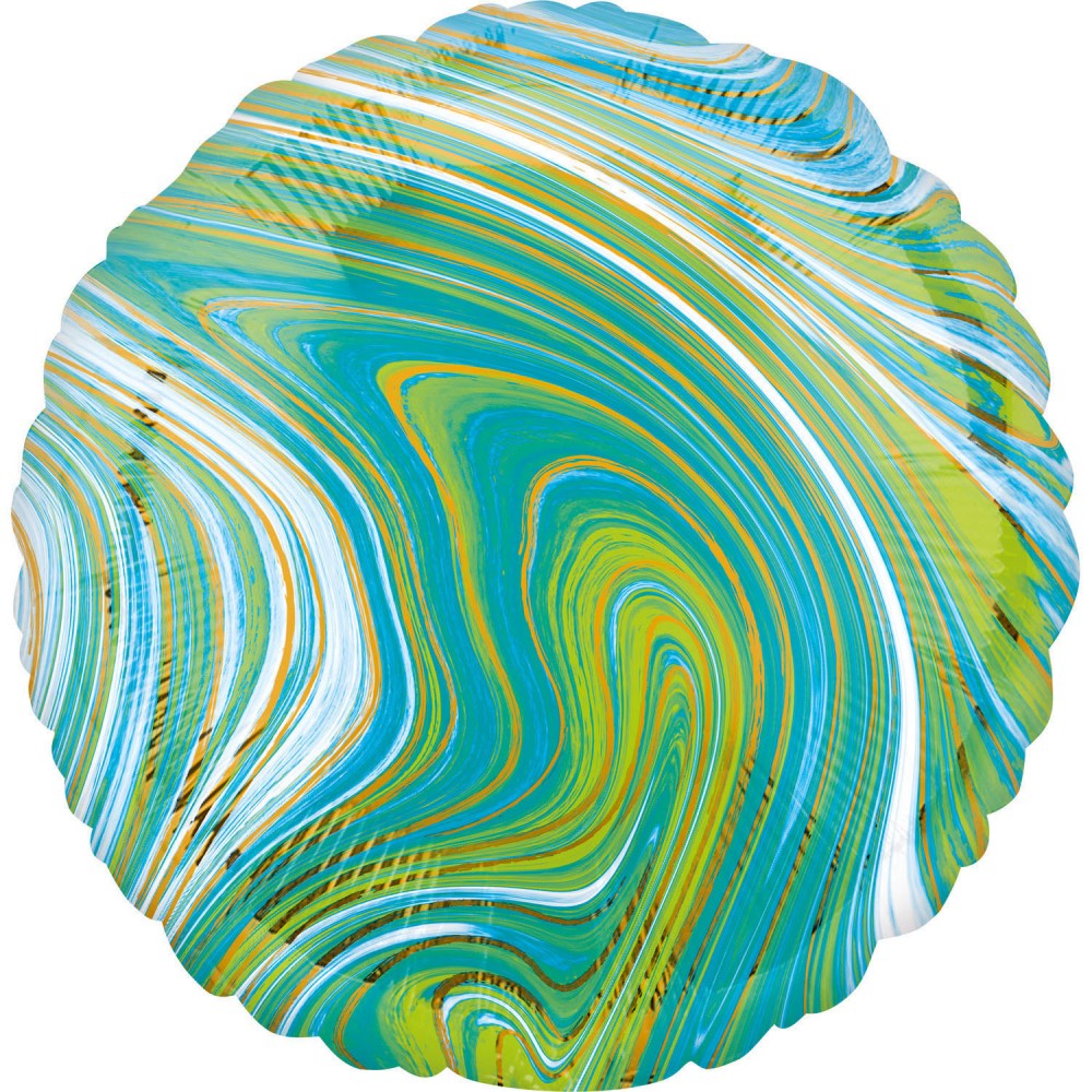 Цвят Green Circle, Green Фолиев балон 43 см