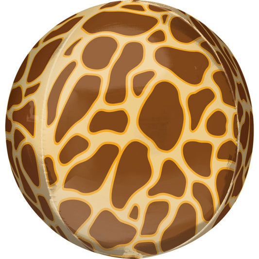 Животни Жираф Pattern Балон Foil Sphere 40 см