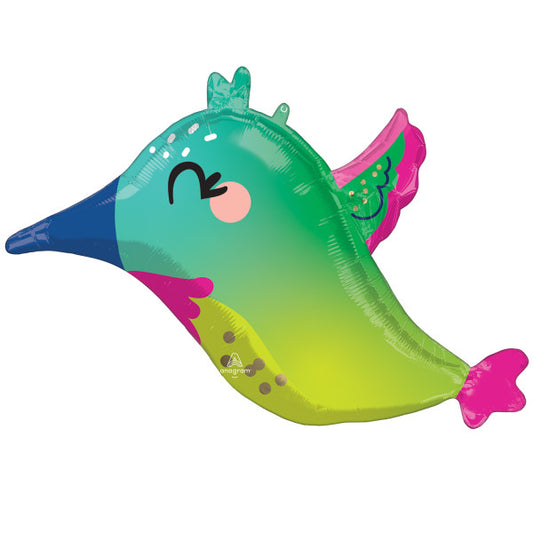 Животни HummingПтичка, Фолиев балон 63 см
