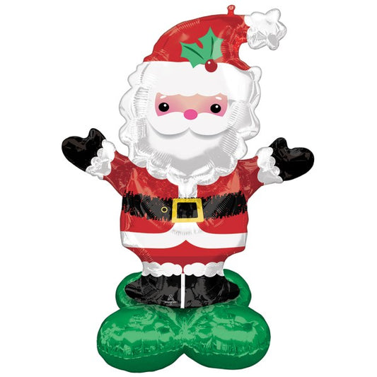 Коледа Santa AirLoonz Гигант Фолиев балон 134 см