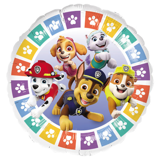 Пес патрул Color Paws фолио балон 43 см