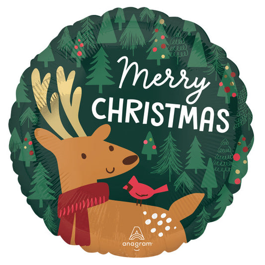 Коледа Merry Коледа, i фолио балон 43 см