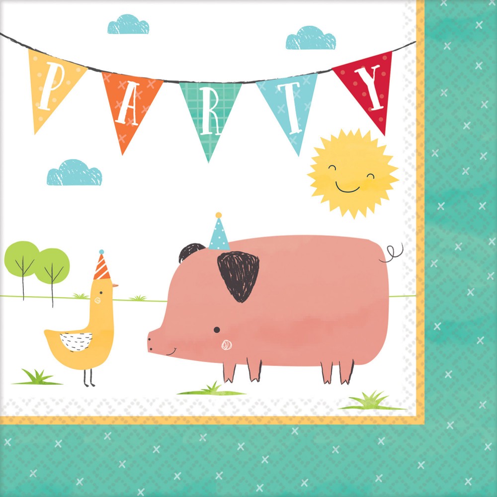 Barnyard Ranch napkin комплект от 16 33x33 см