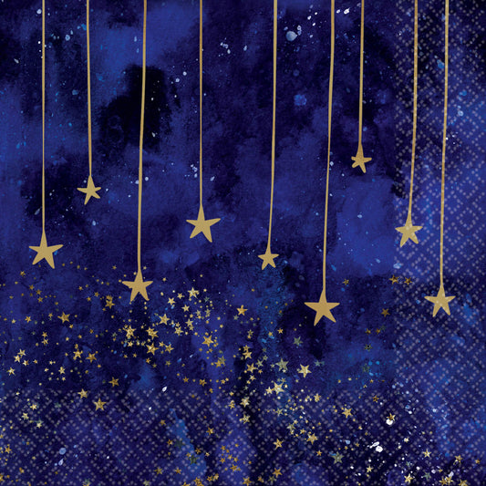 Честита Нова година Midnight Честита Нова година napkin 16 части 33x33 см