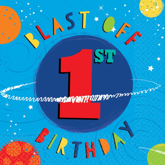Space Blast 1 napkin 16 части 33x33 см