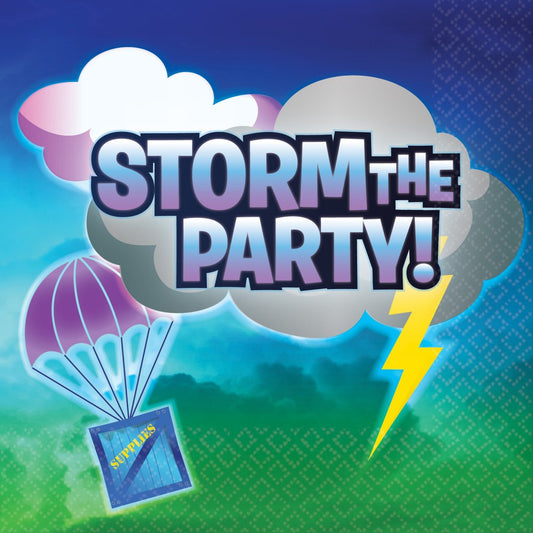 Кралска битка Storm napkin 16 части 33x33 см