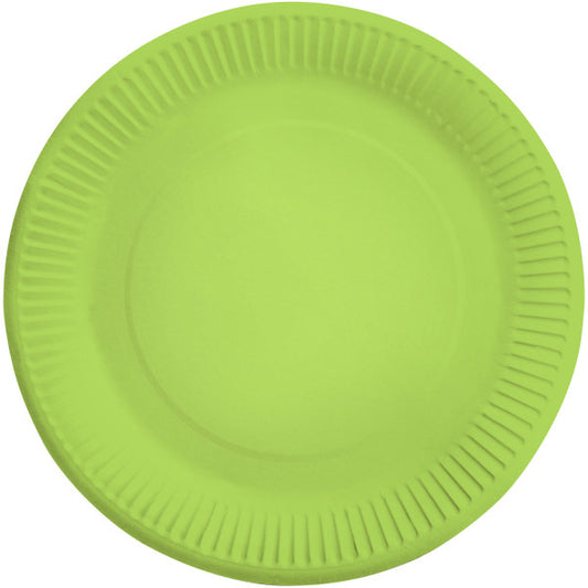 Цвят Kiwi Green пластамасова чиния 8 части 23 см