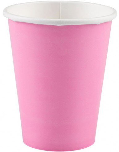 Цвят Розов New Розов paper cup комплект от 8 250 ml