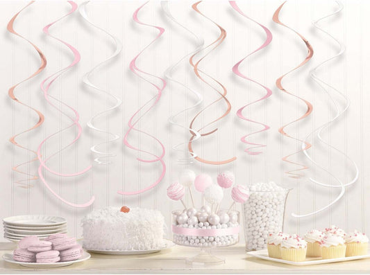 Цвят Роза G  ribbon декорация комплект от 12 pieces