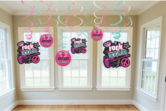 Rocker Girl Ribbon декорация комплект 12 части