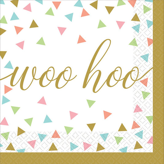 Парти Woo Hoo Confetti Napkin (комплект от 36) 25x25 см