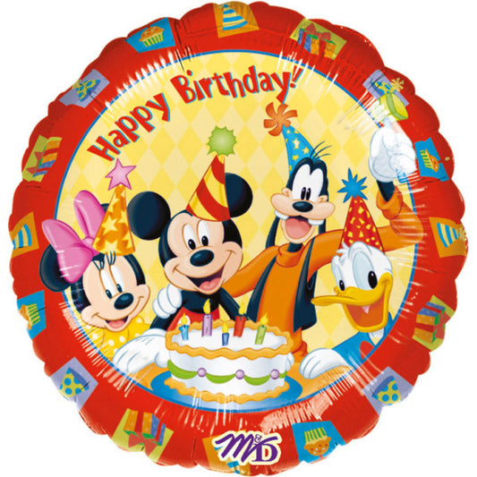 Дисни Мики  Happy фолио балон 43 см