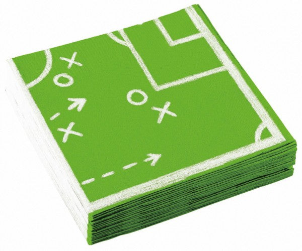 Футболна топка Kicker Парти napkin 20 части 33x33 см