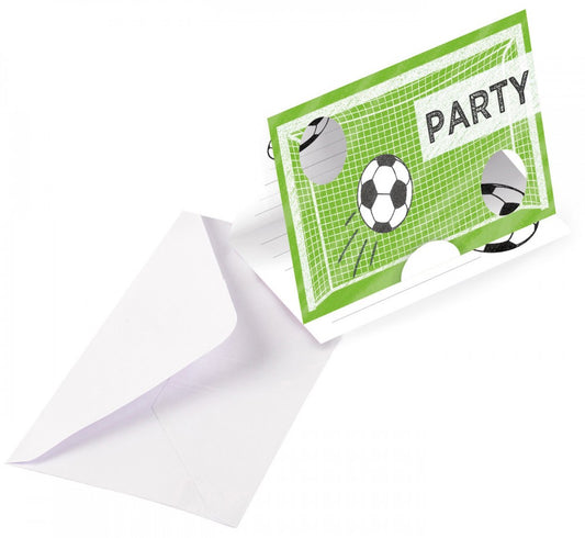 Футболна топка Kicker Парти Invitation комплект от 8