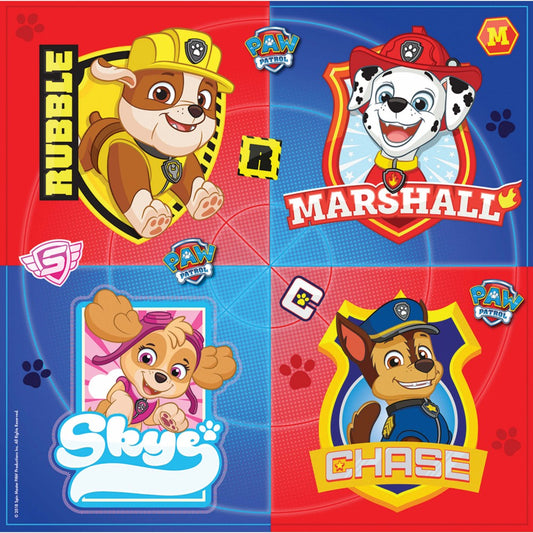 Пес патрул Heroes napkin 16 части 33x33 см