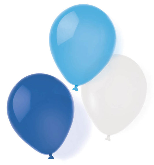 Цвят Sky Син Син Балон, pack of 8, 10 inch (25.4 см)