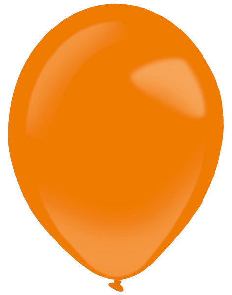 Цвят Tangerine Mandarin Балон, 100 части 5 inch (13 см)
