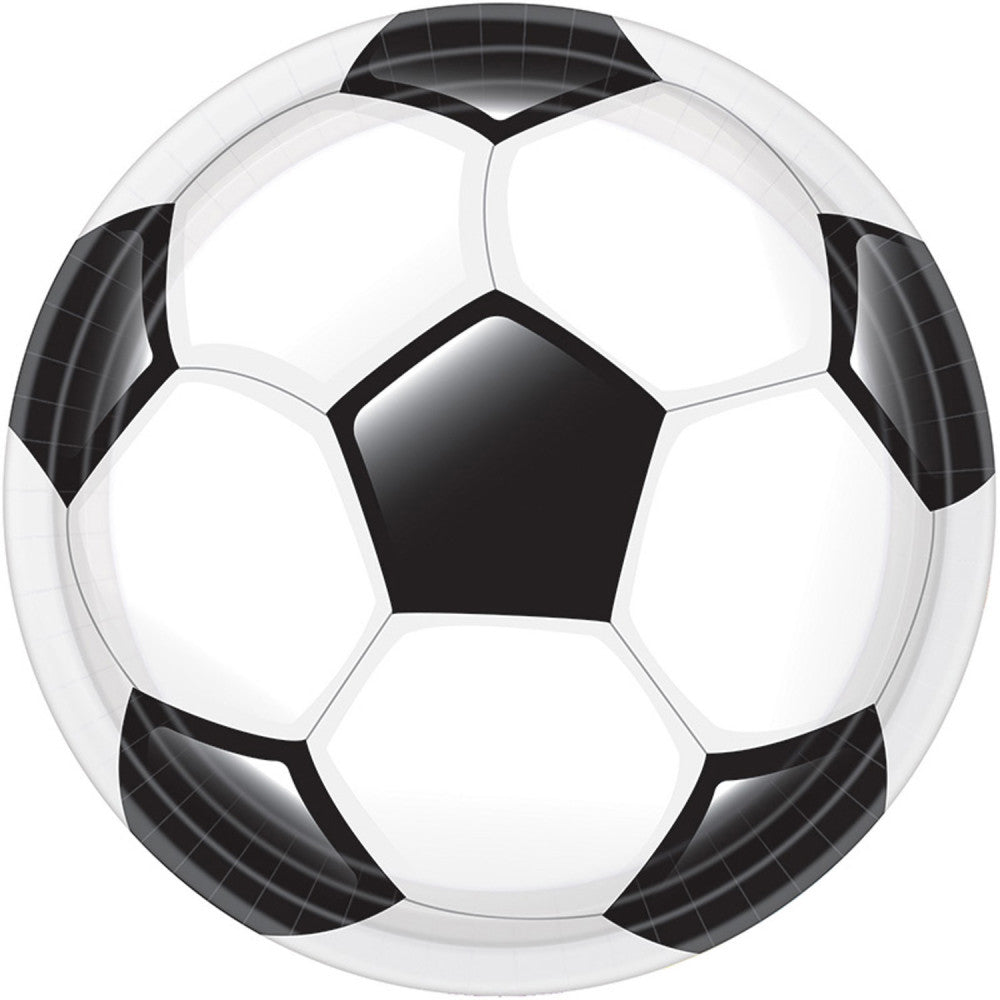 Футболна топка Goal пластамасова чиния 8 части 23 см