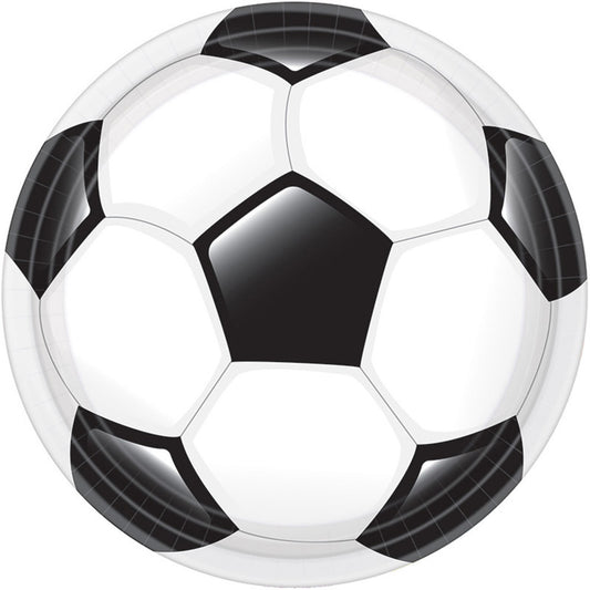 Футболна топка Goal пластамасова чиния 8 части 23 см