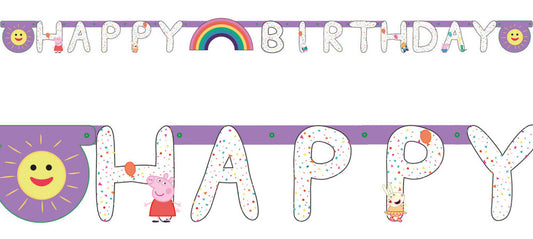 Пепа Пиг Confetti Честит Рожден ден banner