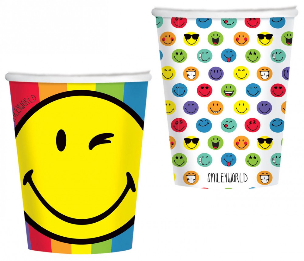 Еможи  Wink paper cup 8 части 250 ml