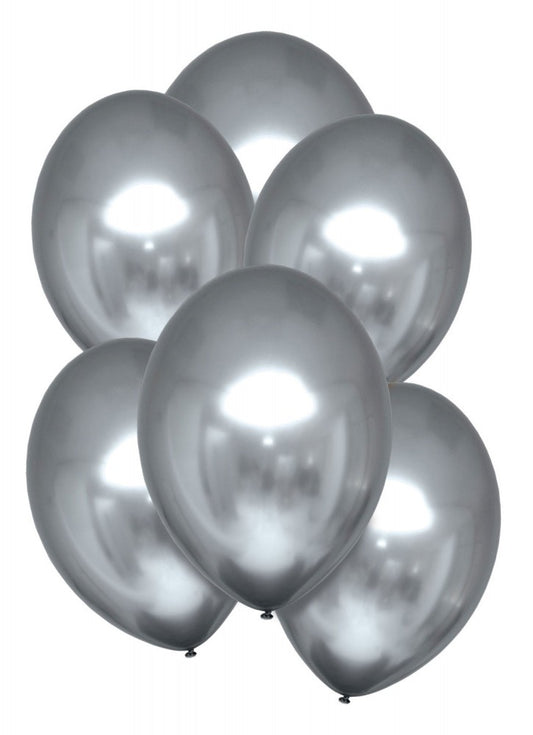 Satin Platinum Балон, 6 части 11 inch (27.5см)