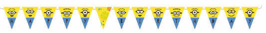 Миниони  flag garland 330 см