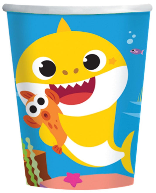 Бебе Акула Музика paper cup 8-pack 250 ml