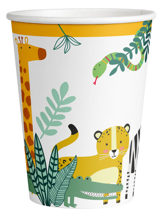 Животни Get Wild Wilderness paper cup 8 части 250 ml